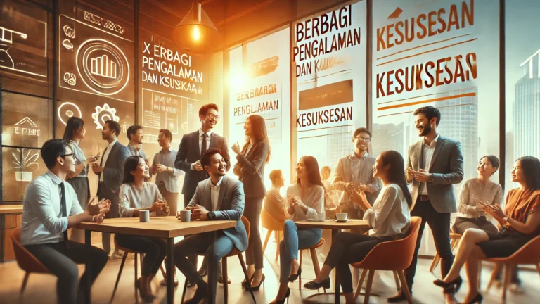 Berbagi Pengalaman dan Kesuksesan 1 Berbagi Pengalaman dan Kesuksesan