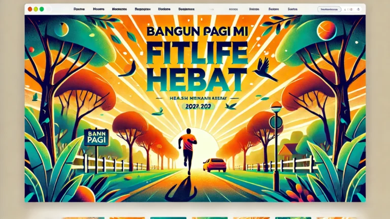 Bangun Pagi Demi FitLife Hebat 1 Bangun Pagi Demi FitLife Hebat