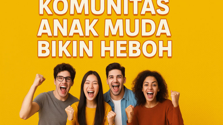 Komunitas Anak Muda Bikin Heboh 1 Komunitas Anak Muda Bikin Heboh