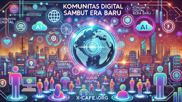 Komunitas Digital Sambut Era Baru 1 Komunitas Digital Sambut Era Baru