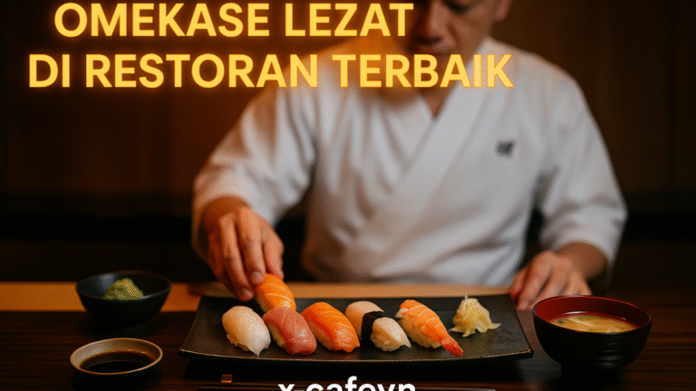 Omakase Lezat di Restoran Terbaik 1 Omakase Lezat di Restoran Terbaik