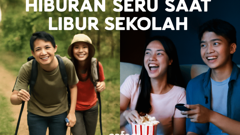 Hiburan Seru Saat Libur Sekolah 1 Hiburan Seru Saat Libur Sekolah