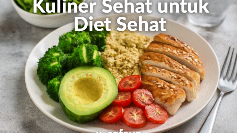 Kuliner Sehat untuk Diet Sehat 1 Kuliner Sehat untuk Diet Sehat