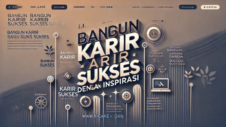 Bangun Karir Sukses Dengan Inspirasi 1 Bangun Karir Sukses Dengan Inspirasi