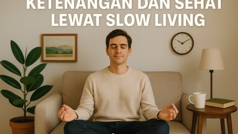Ketenangan Dan Sehat Lewat Slow Living 1 Ketenangan Dan Sehat Lewat Slow Living