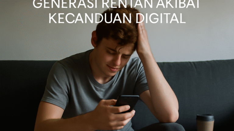Generasi Rentan Akibat Kecanduan Digital 1 Generasi Rentan Akibat Kecanduan Digital