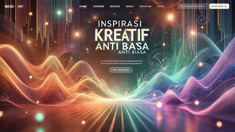Inspirasi Kreatif Anti Biasa 1 Inspirasi Kreatif Anti Biasa