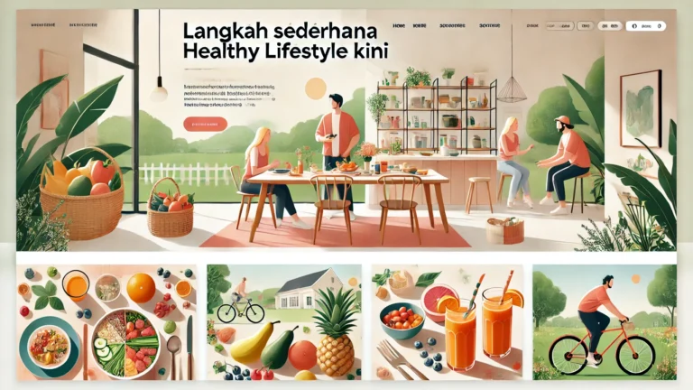 Langkah Sederhana Healthy Lifestyle Kini 4 Langkah Sederhana Healthy Lifestyle Kini