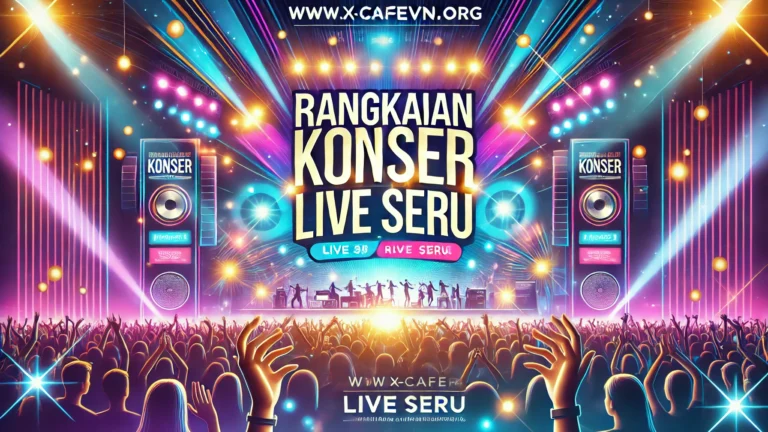 Rangkaian konser live seru 1 Rangkaian konser live seru