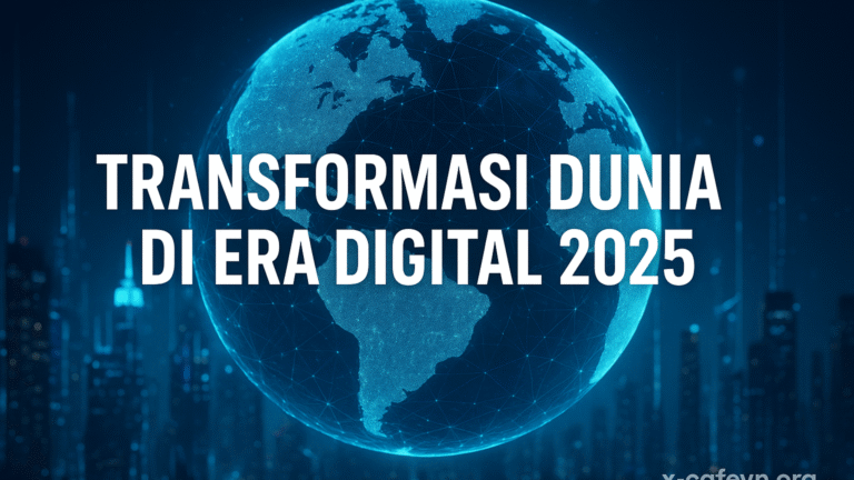 Transformasi Dunia Di Era Digital 2025