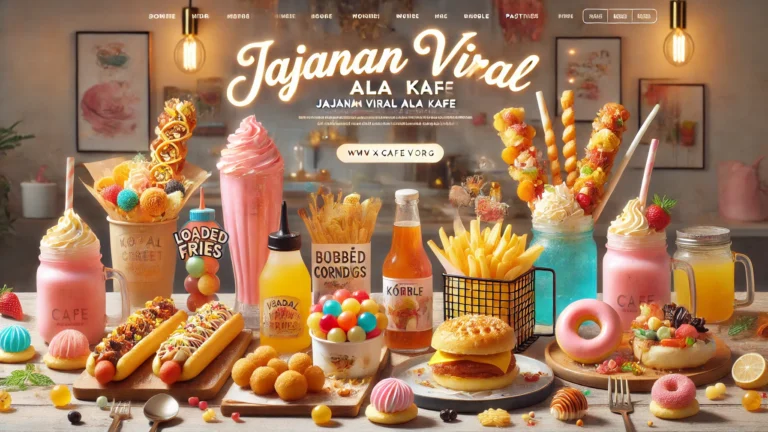 Jajanan Viral Ala Kafe
