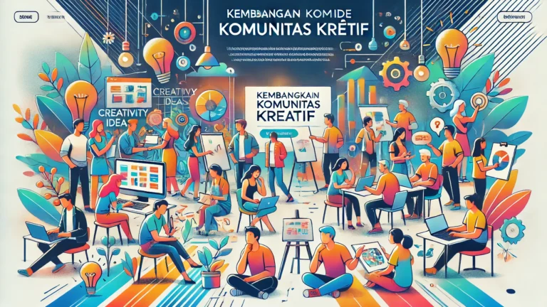 Kembangkan Ide Komunitas Kreatif