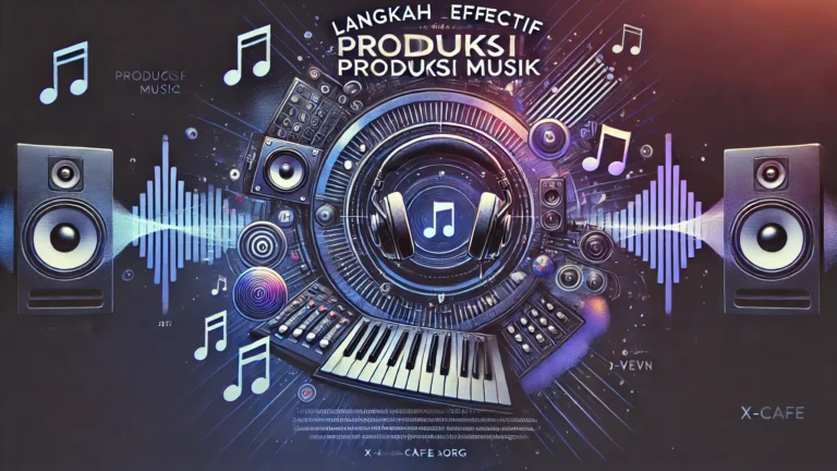 Langkah Efektif Produksi Musik