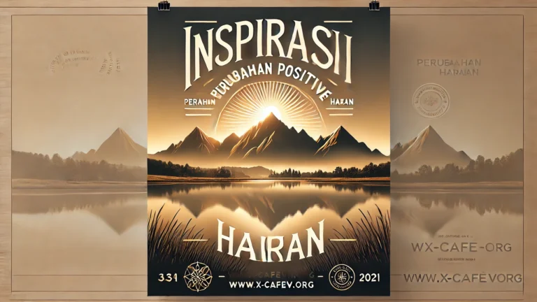 Inspirasi Perubahan Positif Harian