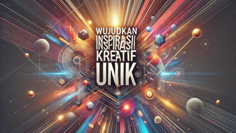 Wujudkan Inspirasi Kreatif Unik