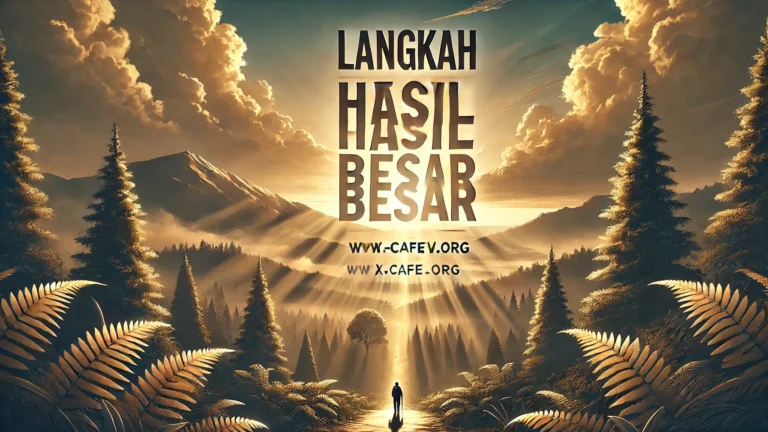 Langkah Kecil Hasil Besar 2 Langkah Kecil Hasil Besar