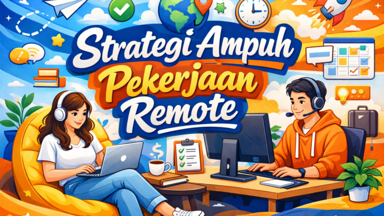 Strategi Ampuh Pekerjaan Remote